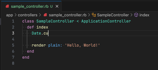 Date.current補完ビフォー
